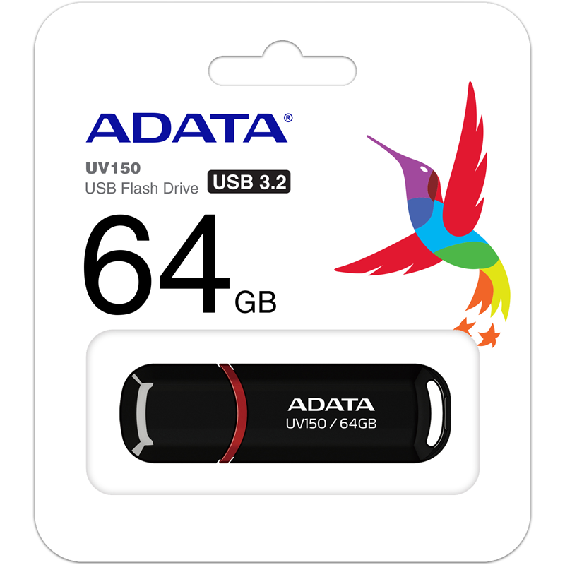 ADATA UV150 арт. AUV150-64G-RBK