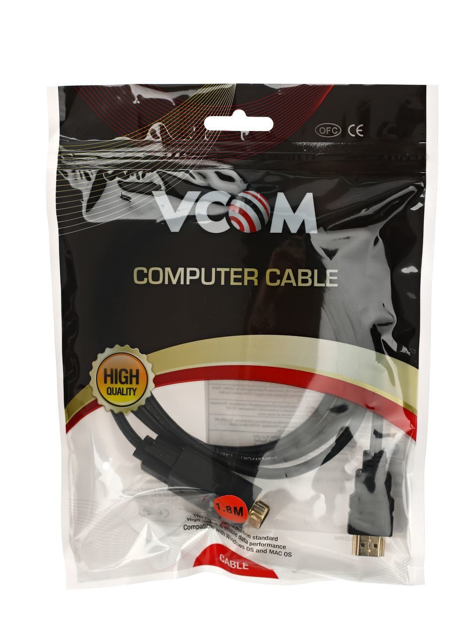VCOM HDMI (m) to VGA (m)