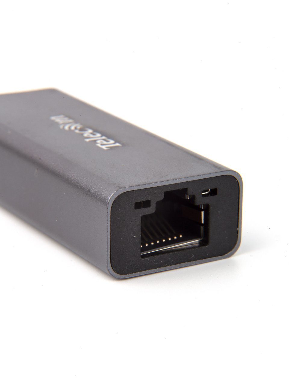 Telecom Кабель-переходник USB 3.1 Type-C -->RJ-45 1000Mbps Ethernet, Aluminum Shell, 0.15м [6926123470442]