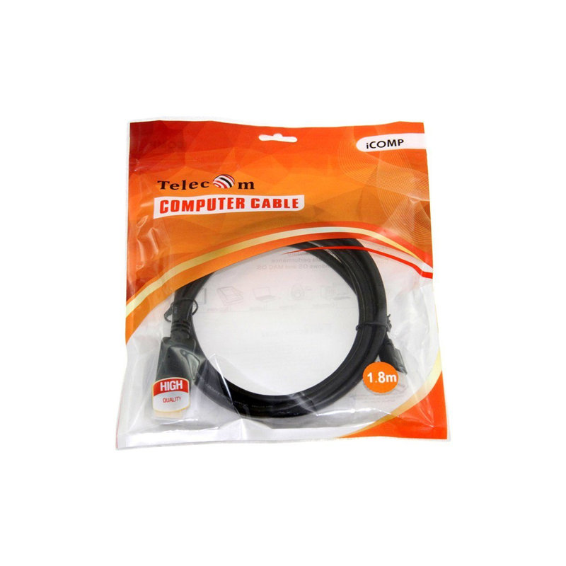 Telecom Mini DisplayPort (m) to DisplayPort (m)