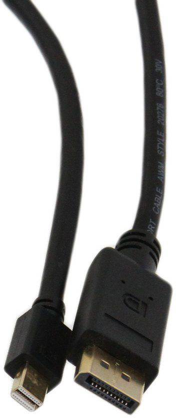 Telecom Mini DisplayPort (m) to DisplayPort (m)