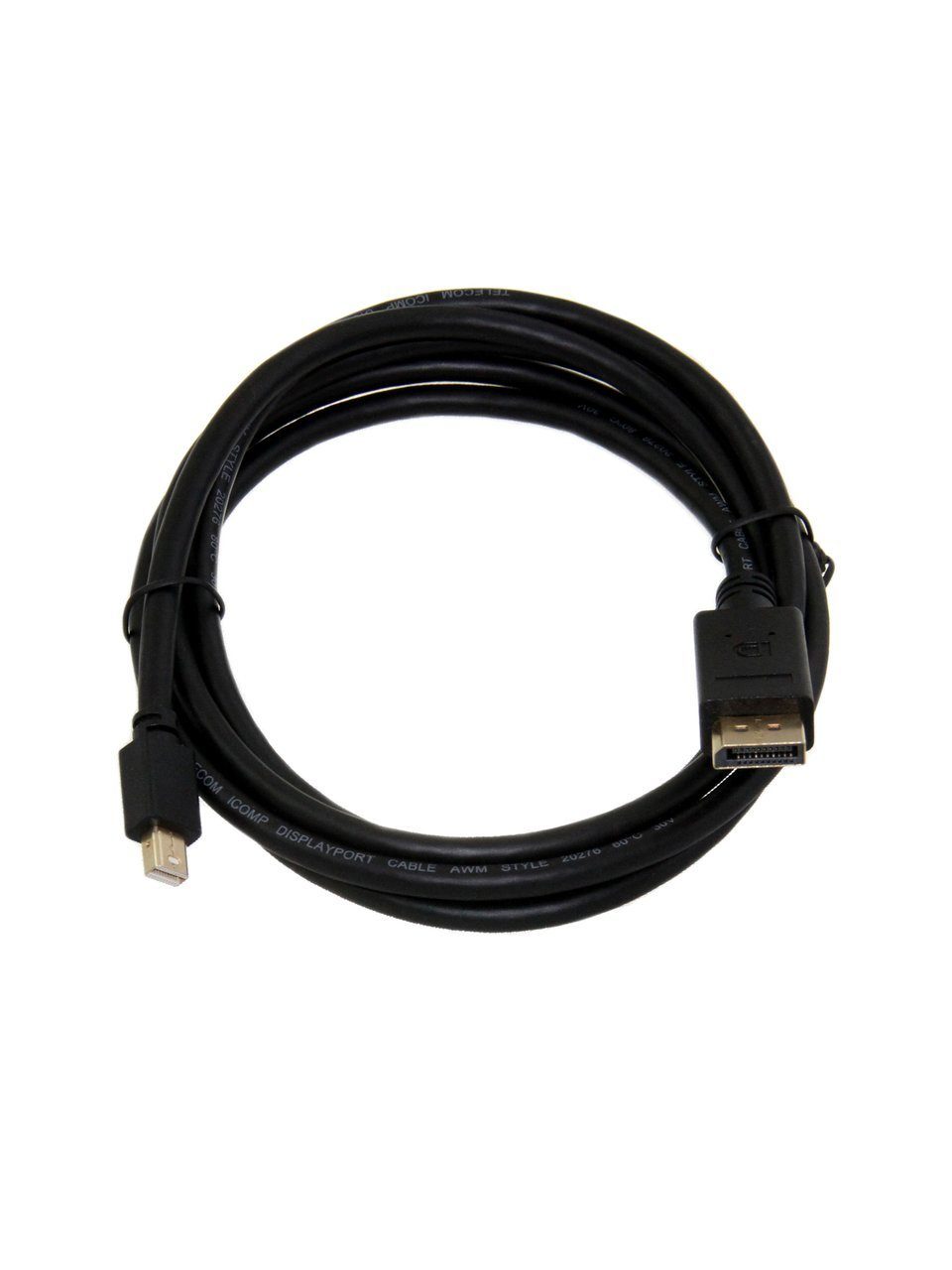 Telecom Mini DisplayPort (m) to DisplayPort (m)