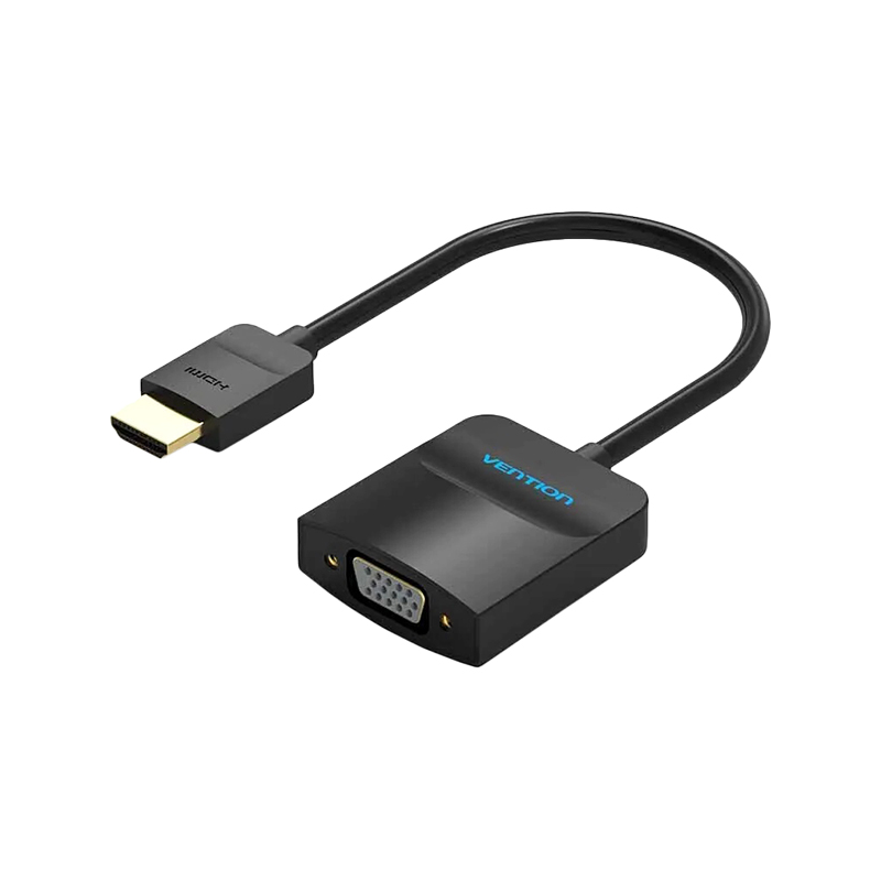 Мультимедиа конвертер Vention HDMI 19М/VGA F/mini Jack 3.5 mm F/micro USB 2.0 Type B F (ACHBB)