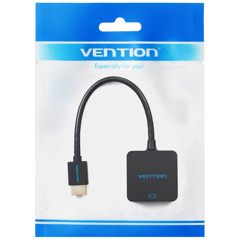Мультимедиа конвертер Vention HDMI 19М/VGA F/mini Jack 3.5 mm F/micro USB 2.0 Type B F (ACHBB)