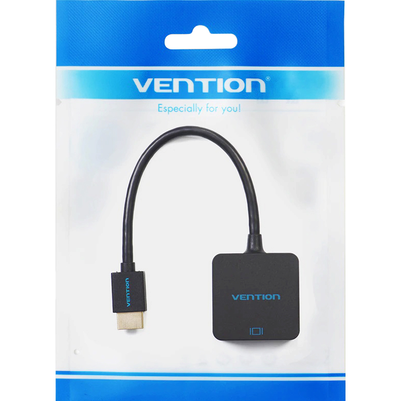 Мультимедиа конвертер Vention HDMI 19М/VGA F/mini Jack 3.5 mm F/micro USB 2.0 Type B F (ACHBB)