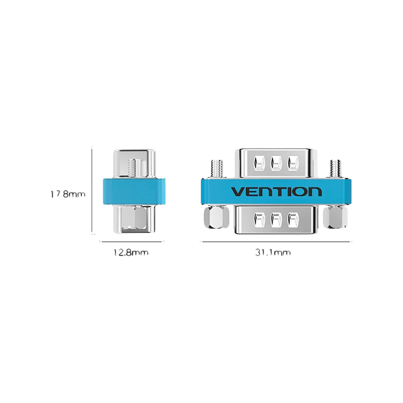 Адаптер-переходник Vention VGA 15M/VGA 15M (DDBI0)