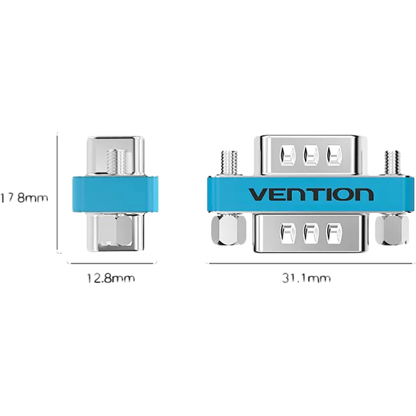 Адаптер-переходник Vention VGA 15M/VGA 15M (DDBI0)