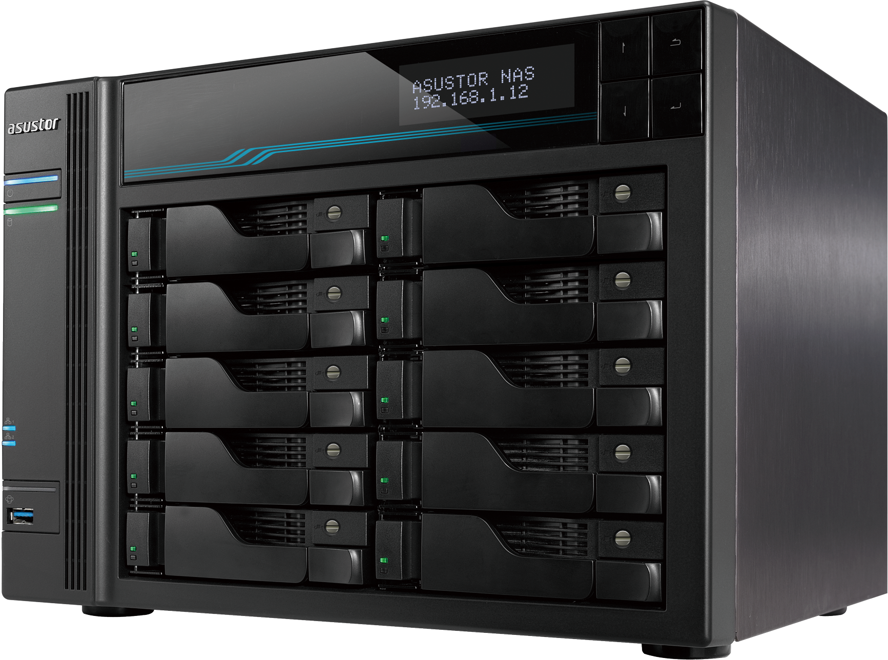 Asustor Lockerstor 10 AS6510T (90IX0191-BW3S10)