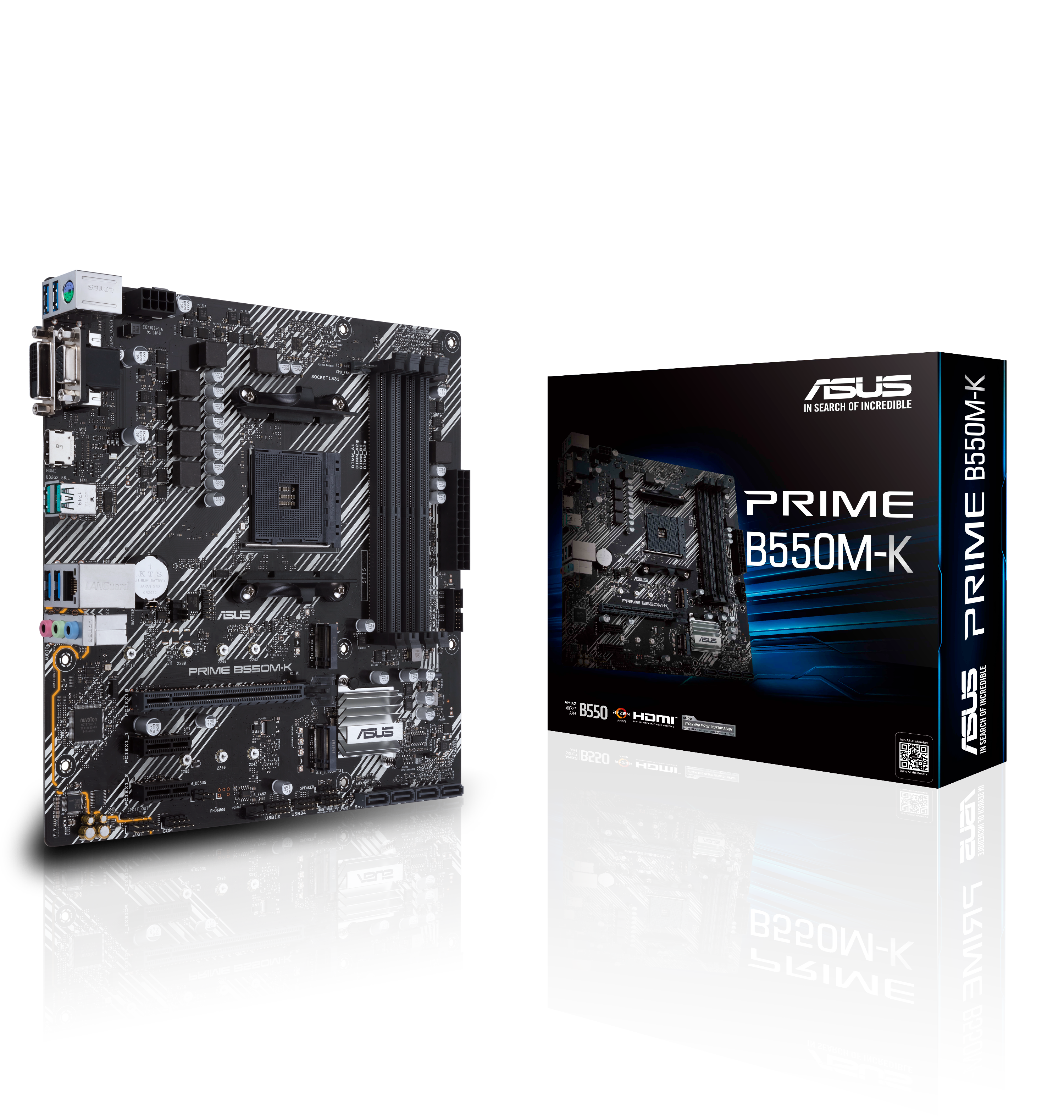 ASUS PRIME B550M-K арт. 90MB14V0-M0EAY0