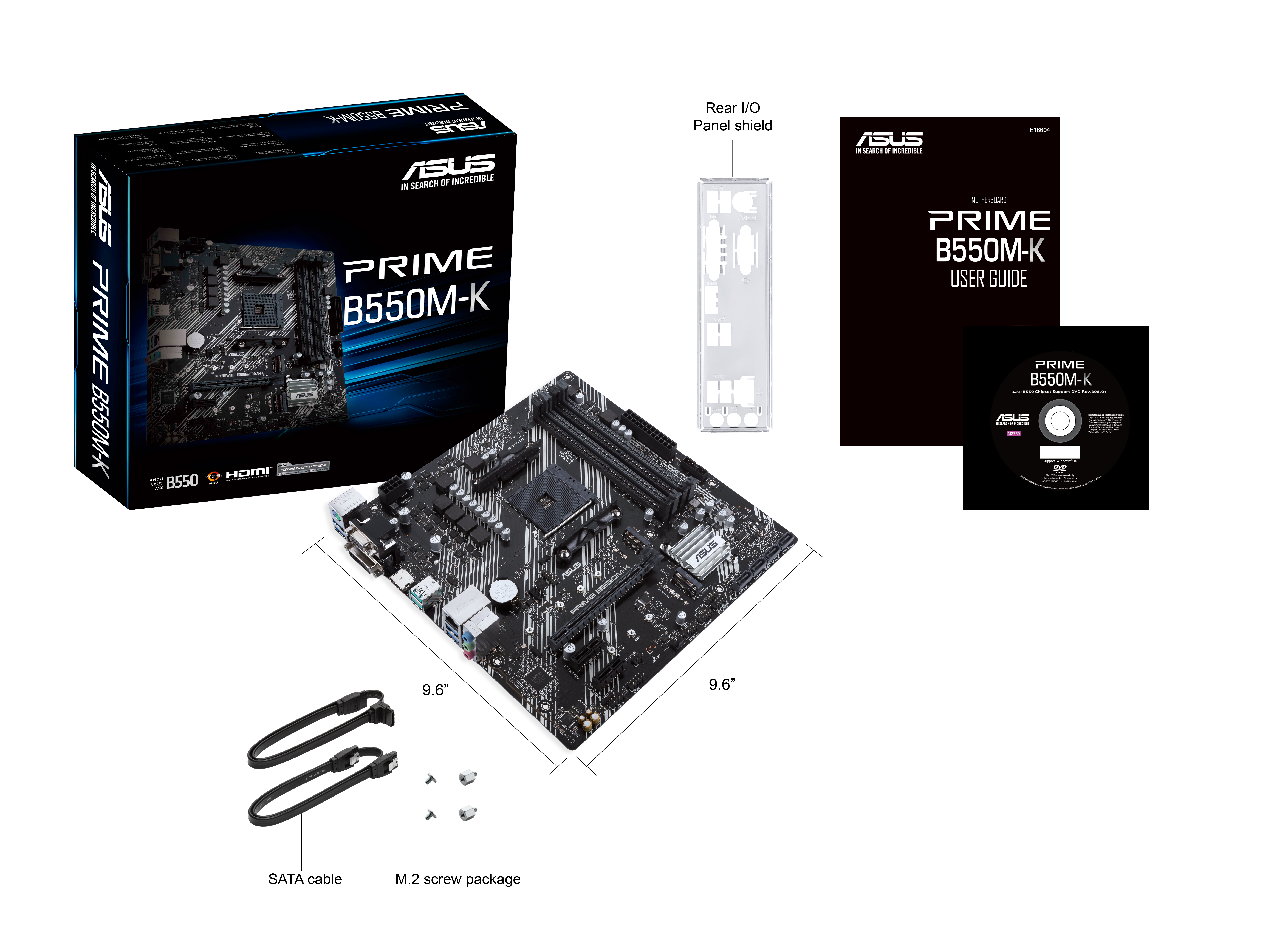 ASUS PRIME B550M-K арт. 90MB14V0-M0EAY0