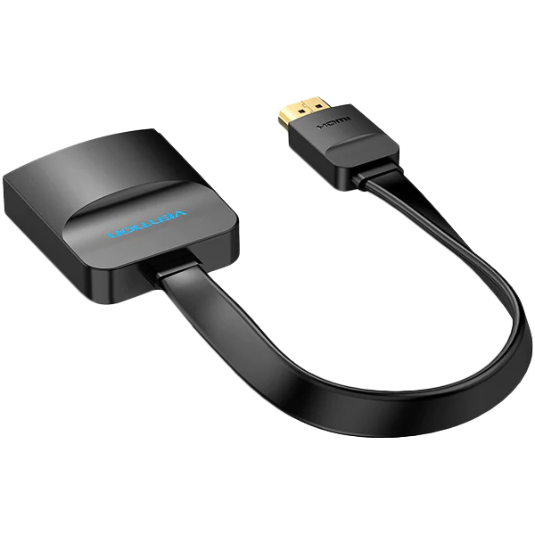 Мультимедиа конвертер Vention HDMI 19М/VGA F/mini Jack 3.5 mm F/micro USB 2.0 Type B F (ACKBB)