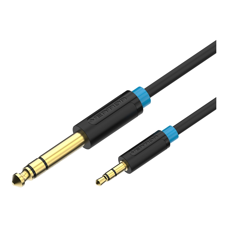 Кабель Vention jack 6.5 mm(m)/mini jack 3.5 mm(m) - 1.5 м (BABBG)