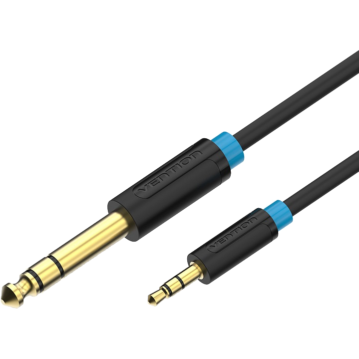 Кабель Vention jack 6.5 mm(m)/mini jack 3.5 mm(m) - 1.5 м (BABBG)