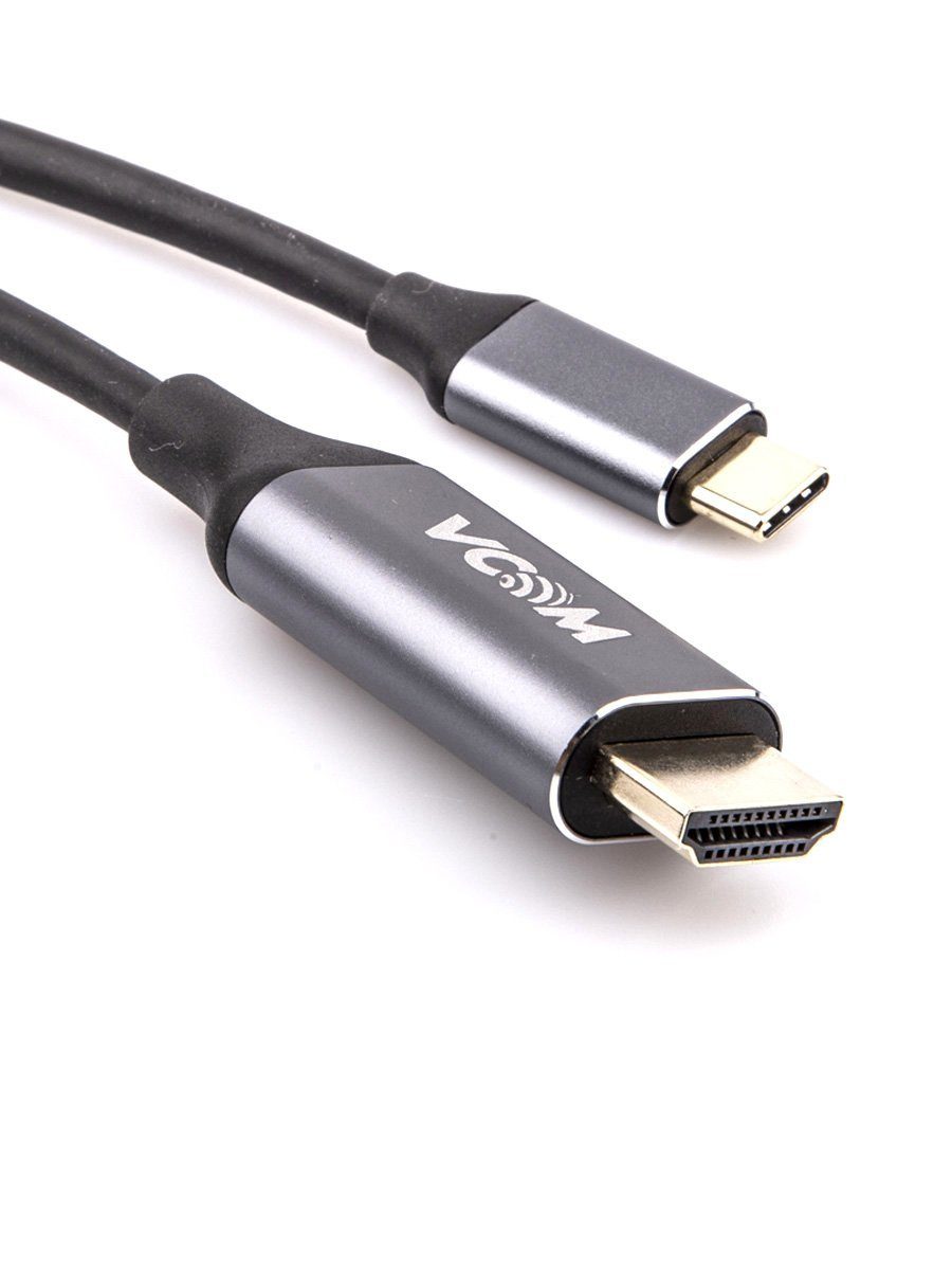 VCOM USB 3.2 Type-C (m) - HDMI (m) 1.8м