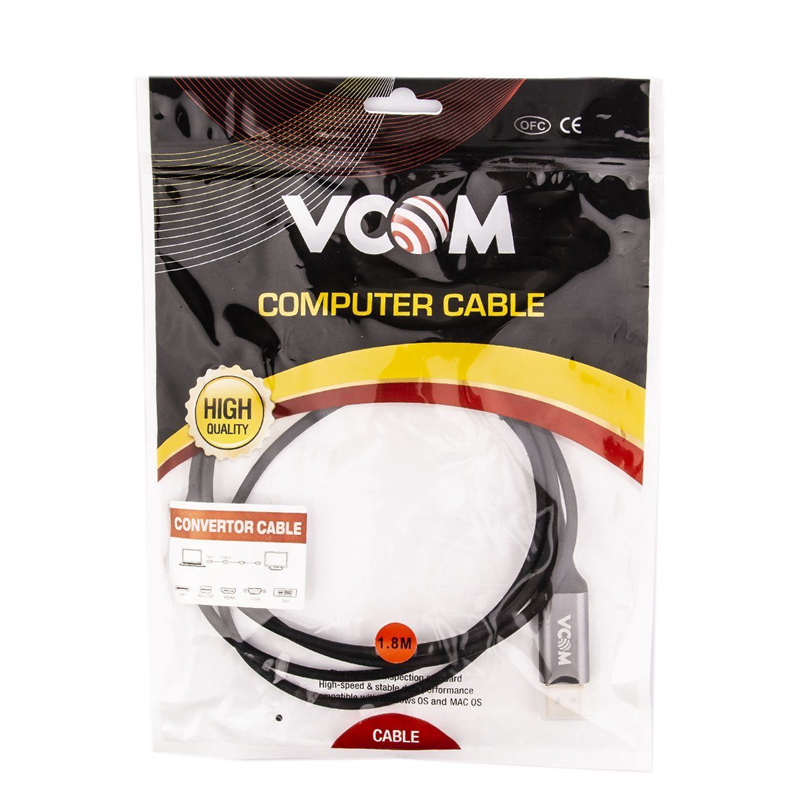 VCOM USB 3.2 Type-C (m) - DisplayPort (m)