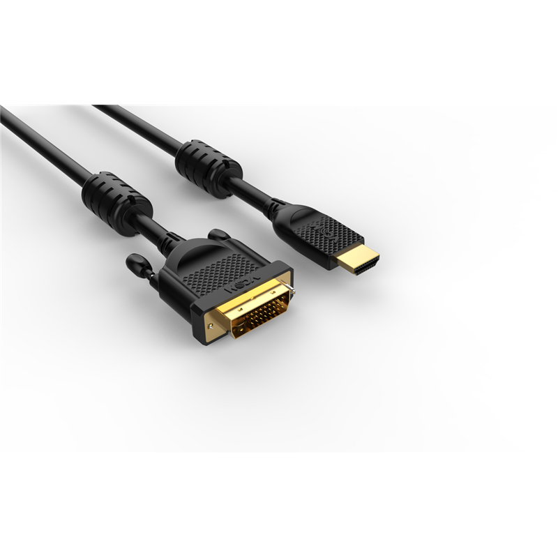 VCOM HDMI (m) - DVI-D (m) 1.8м арт. CG484GD-1.8M