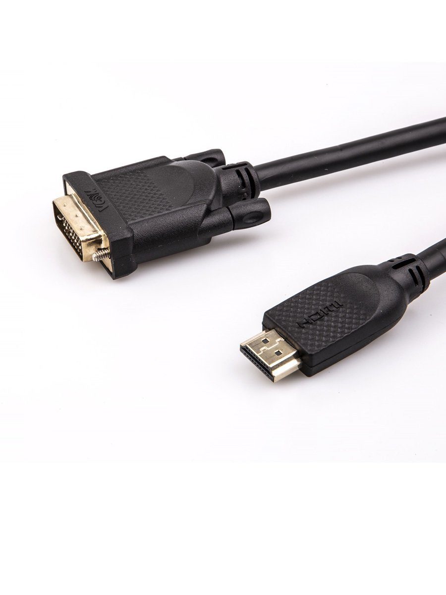 VCOM CG484GD-3M Кабель HDMI AM/DVI(24+1)M, 3м, CU, 1080P@60Hz, 2F, VCOM