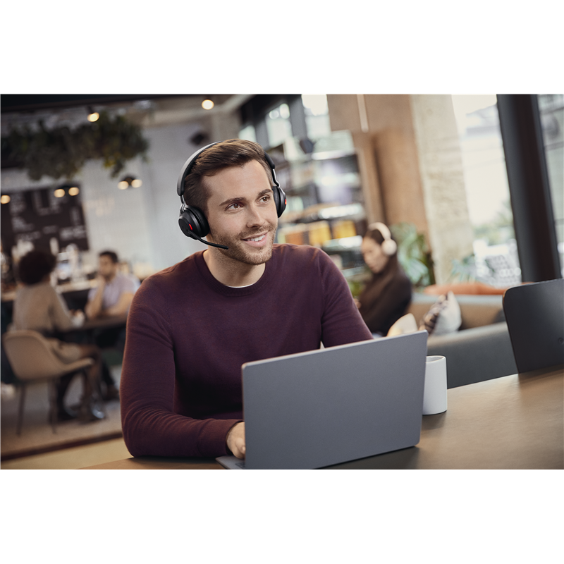 Jabra Evolve2 65 - USB-С MS Teams Stereo with Charging Stand