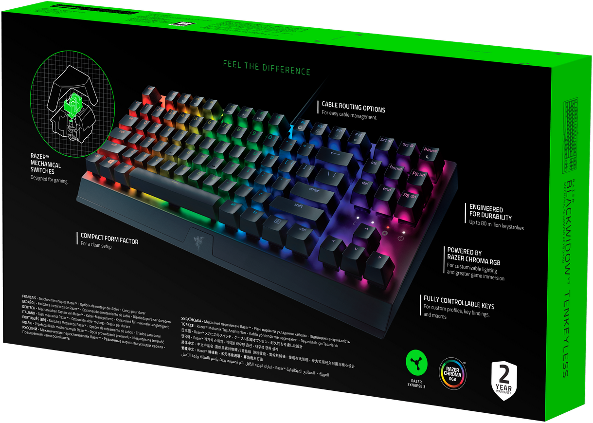 Razer BlackWidow V3 Tenkeyless