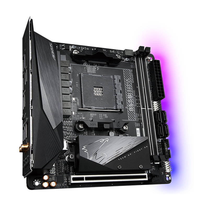Материнская плата Gigabyte B550I AORUS PRO AX (rev. 1.0)