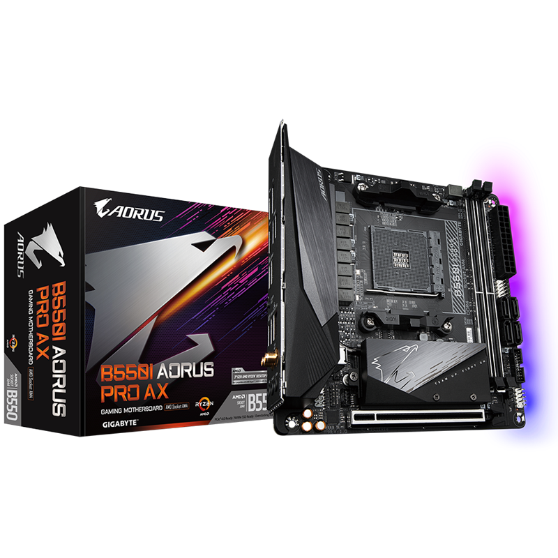 Материнская плата Gigabyte B550I AORUS PRO AX (rev. 1.0)