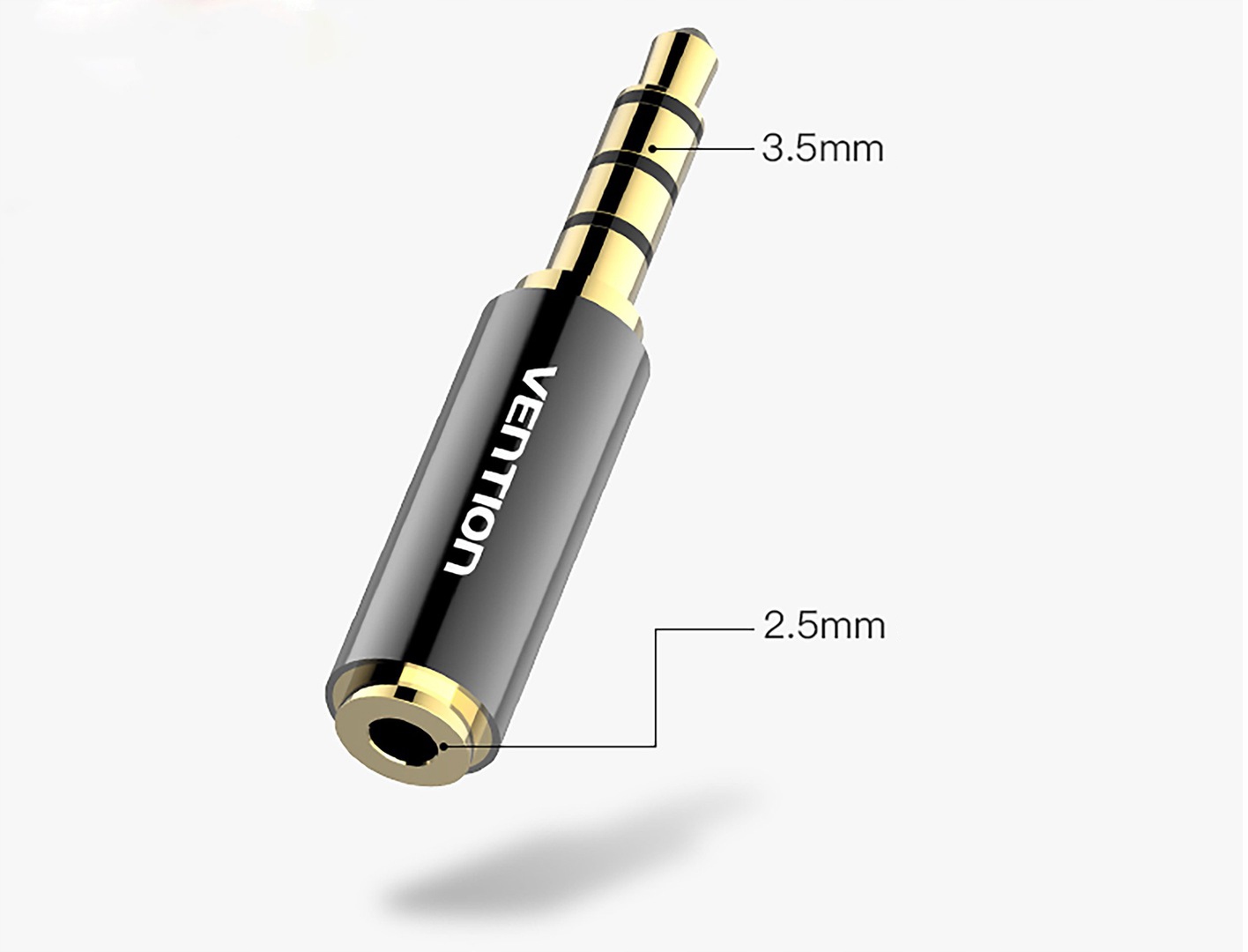 Vention micro jack 2.5 mm (f) - mini jack 3.5 mm (m)