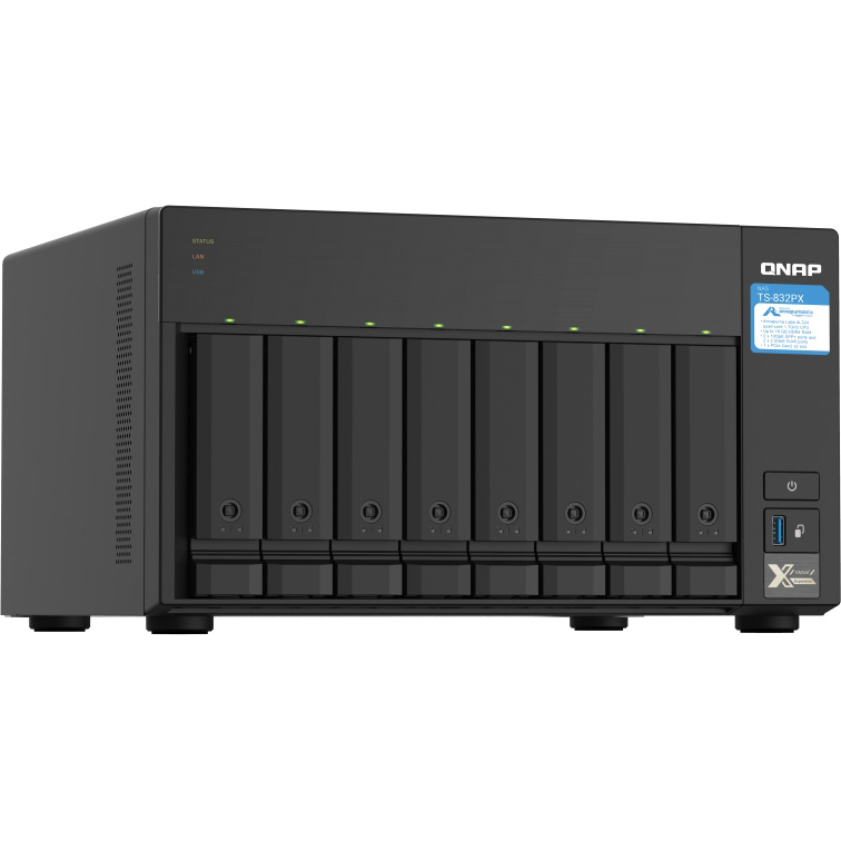 QNAP TS-832PX (TS-832PX-4G)