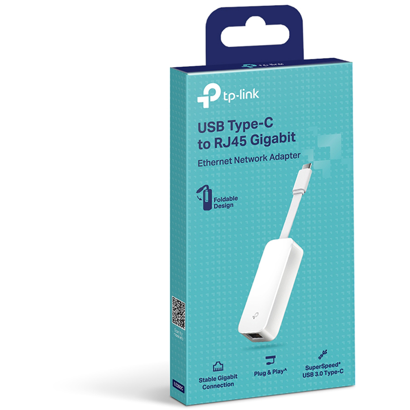TP-Link UE300C Сетевой адаптер USB Type-C/RJ45 Gigabit Ethernet