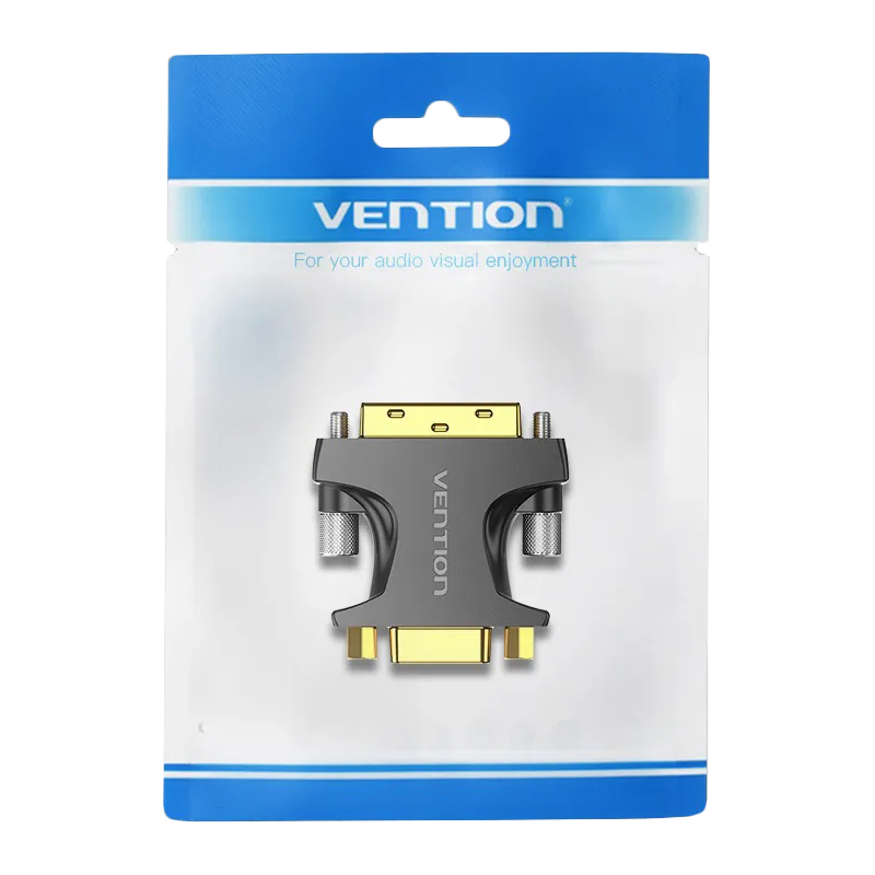Адаптер-переходник Vention DVI-I 24+5M/VGA 15F (ECFB0)
