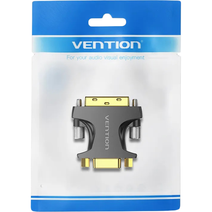 Адаптер-переходник Vention DVI-I 24+5M/VGA 15F (ECFB0)