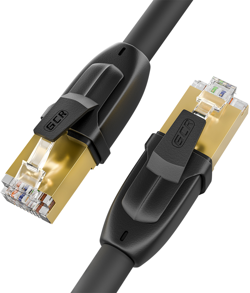Greenconnect RJ45(m) - RJ45(m) Cat. 7 F/FTP LSZH 15м GCR арт. GCR-52566