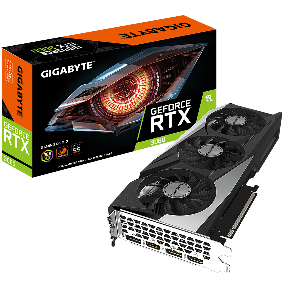 Gigybate GV-N3060GAMING OC-12GD R 2.0 Gigabyte