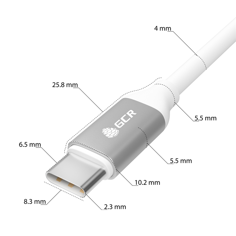 Greenconnect USB 2.0 Type-C (m) - USB 2.0 Type-C (m) 1м