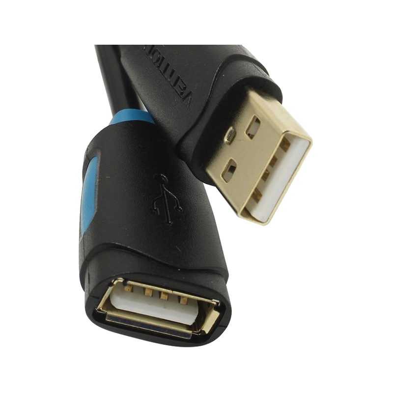 Кабель-удлинитель Vention USB 2.0 AM/AF - 1 м (CBCBF)