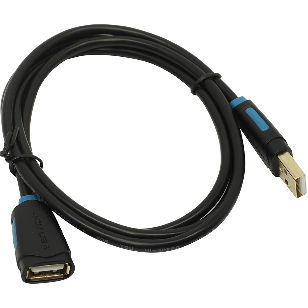 Кабель-удлинитель Vention USB 2.0 AM/AF - 1 м (CBCBF)