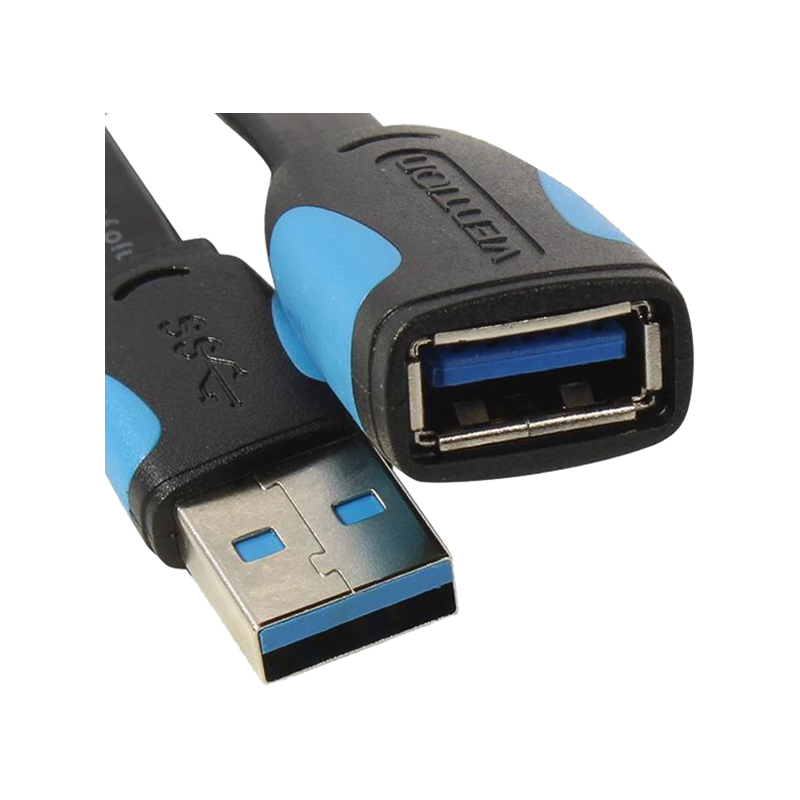 Кабель-удлинитель Vention USB 3.0 AM/AF - 1.5 м (VAS-A13-B150)