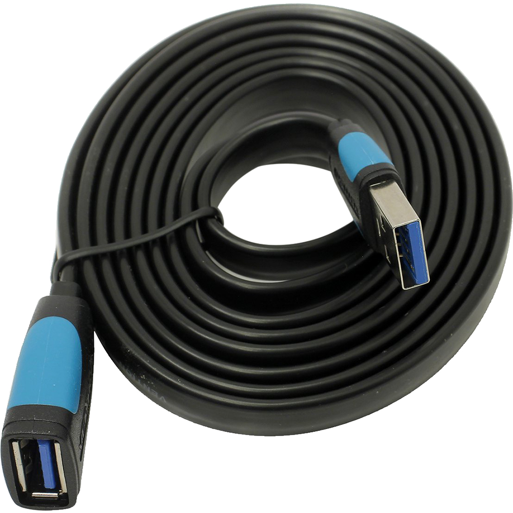 Кабель-удлинитель Vention USB 3.0 AM/AF - 1.5 м (VAS-A13-B150)