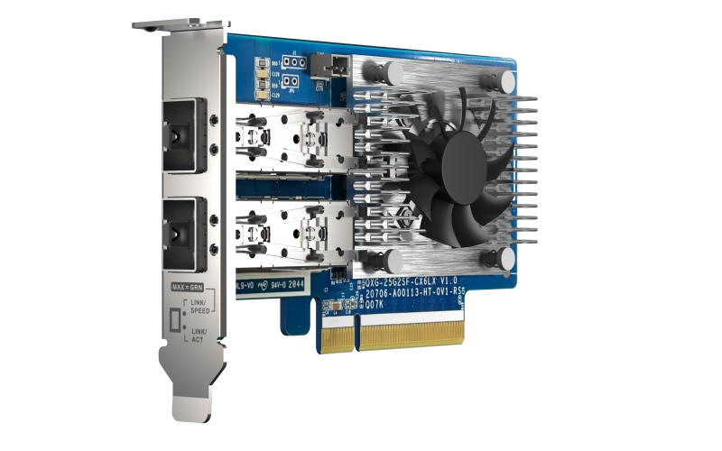 QNAP QXG-25G2SF-CX6