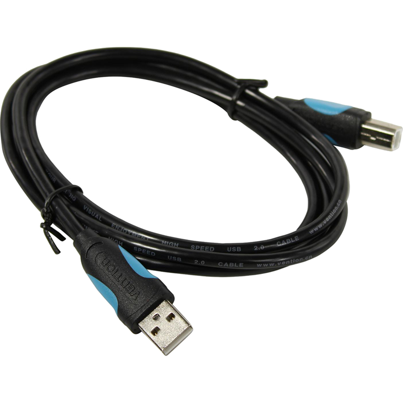 Кабель Vention USB 2.0 AM/BM - 1.5 м (VAS-A16-B150)