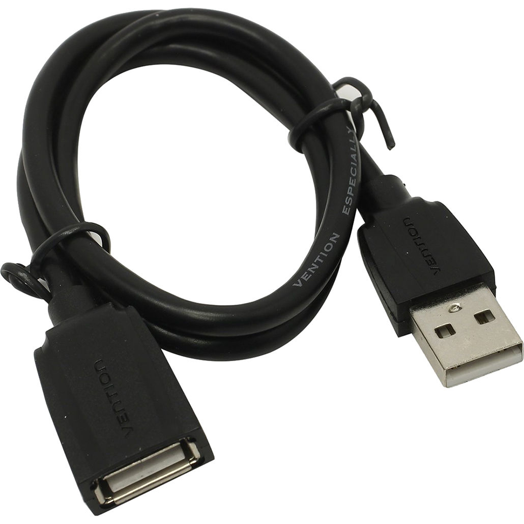 Кабель-удлинитель Vention USB 2.0 AM/AF - 0.5 м (VAS-A44-B050)