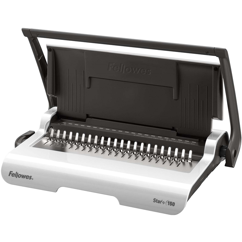 Fellowes Переплетчик STAR+ FS-5627501 {перфорирует до 12 листов, сшивает - 150 л.}