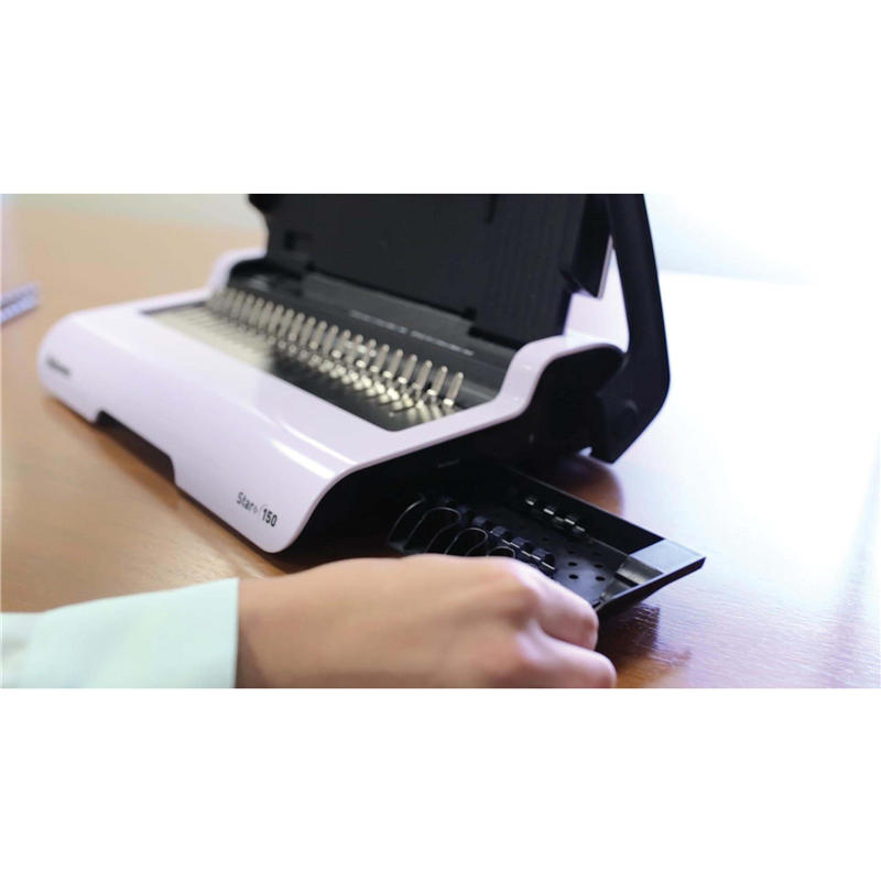 Fellowes Переплетчик STAR+ FS-5627501 {перфорирует до 12 листов, сшивает - 150 л.}