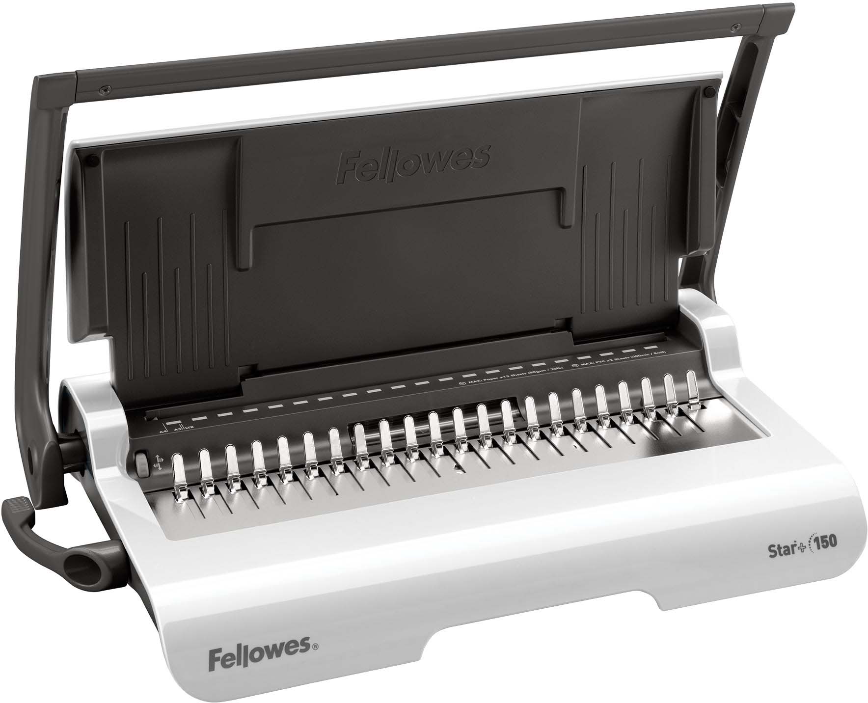 Fellowes Переплетчик STAR+ FS-5627501 {перфорирует до 12 листов, сшивает - 150 л.}