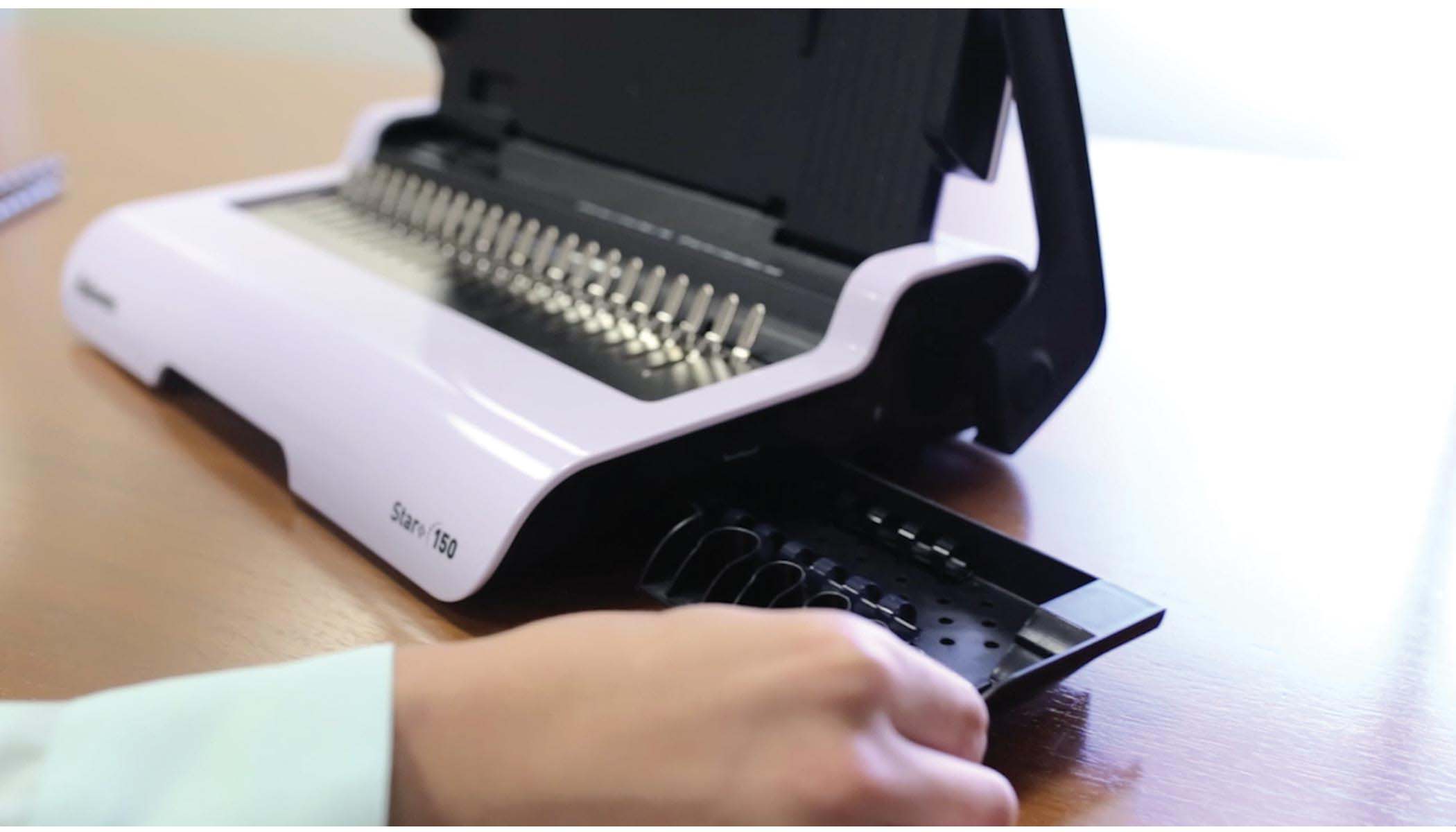 Fellowes Переплетчик STAR+ FS-5627501 {перфорирует до 12 листов, сшивает - 150 л.}
