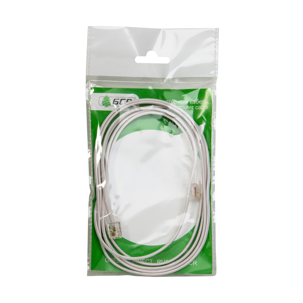 Greenconnect RJ11 - RJ11 5м