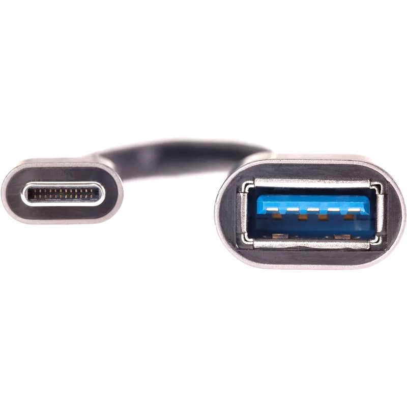 Telecom TC409M Кабель-адаптер Type-Cm --> USB 3.0 Af , OTG, 1,5A , 5,0Gbps , Alum grey 0,2m Telecom (TC409M) [6926123467206]