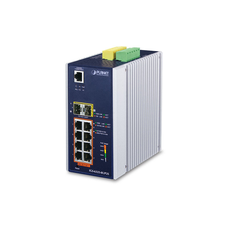 Коммутатор PLANET IGS-6325-8UP2S