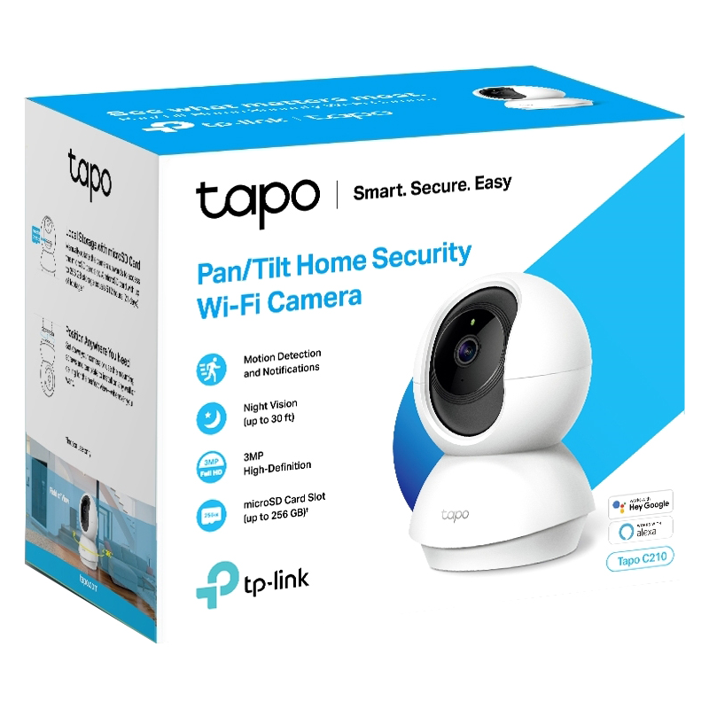 TP-Link Tapo C210 Умная домашняя поворотная камера