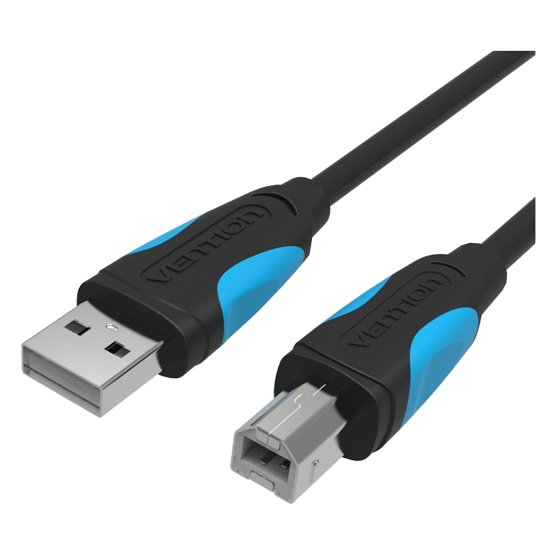 Кабель Vention USB 2.0 AM/BM - 8 м (VAS-A16-B800)