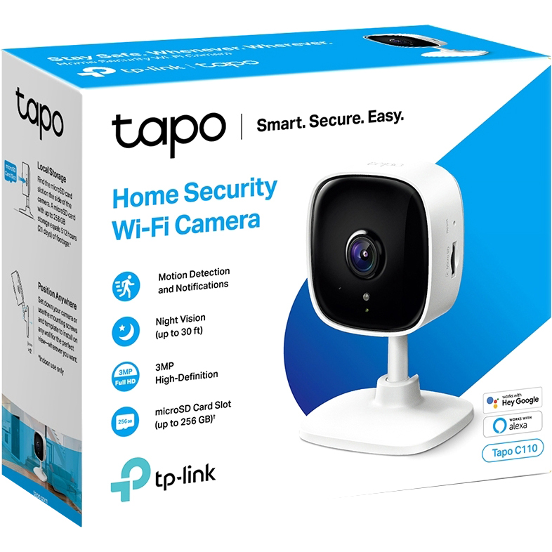 Камера видеонаблюдения IP внутренняя Tp-Link Tapo C110